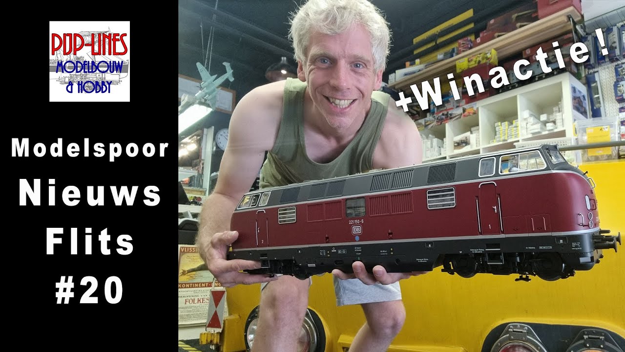 Modelspoor NieuwsFlits #20 | Locomotieven Wagons en Winactie!