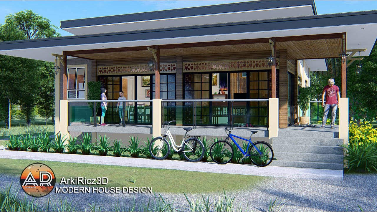 3-BEDROOMS MODERN BAHAY KUBO DESIGN | 105SQ.M | 8X11M. | MODERN HOUSE