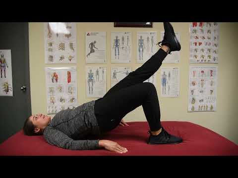 Eccentric Single Leg Glute Bridge