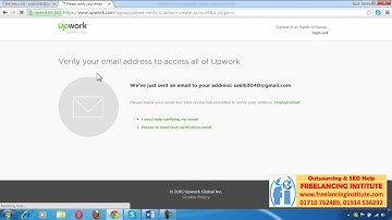 3  Upwork Bangla Tutorial   Upwork Account Create   Outsourcing Bangla Tutorial
