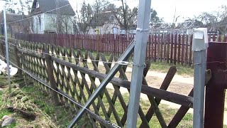 🔴🔴Упоры для виноградной шпалеры. Ремонт шпалеры. Опора для винограда. Виноградные шпалеры.