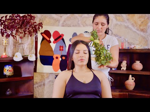 Esperanza's soft whispering ASMR massage & energy healing for sleep & relaxation 😌