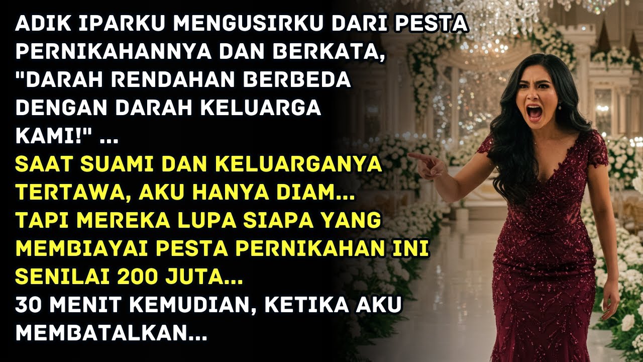 Adik Iparku Mengusirku di Hari Bahagianya. Dia Lupa Siapa Yang Membiayai Pesta Pernikahannya!