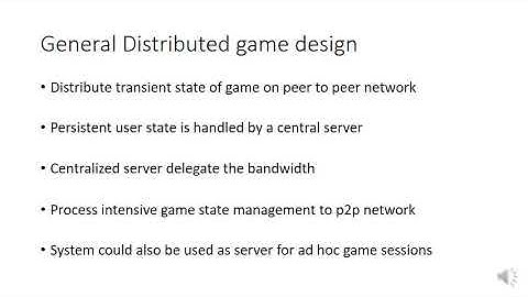 Peer to peer support for massive multiplayer online