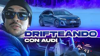 DRIFTS (Y CHOQUES) EN EL HIELO con el Audi S5 Avant | JUCA