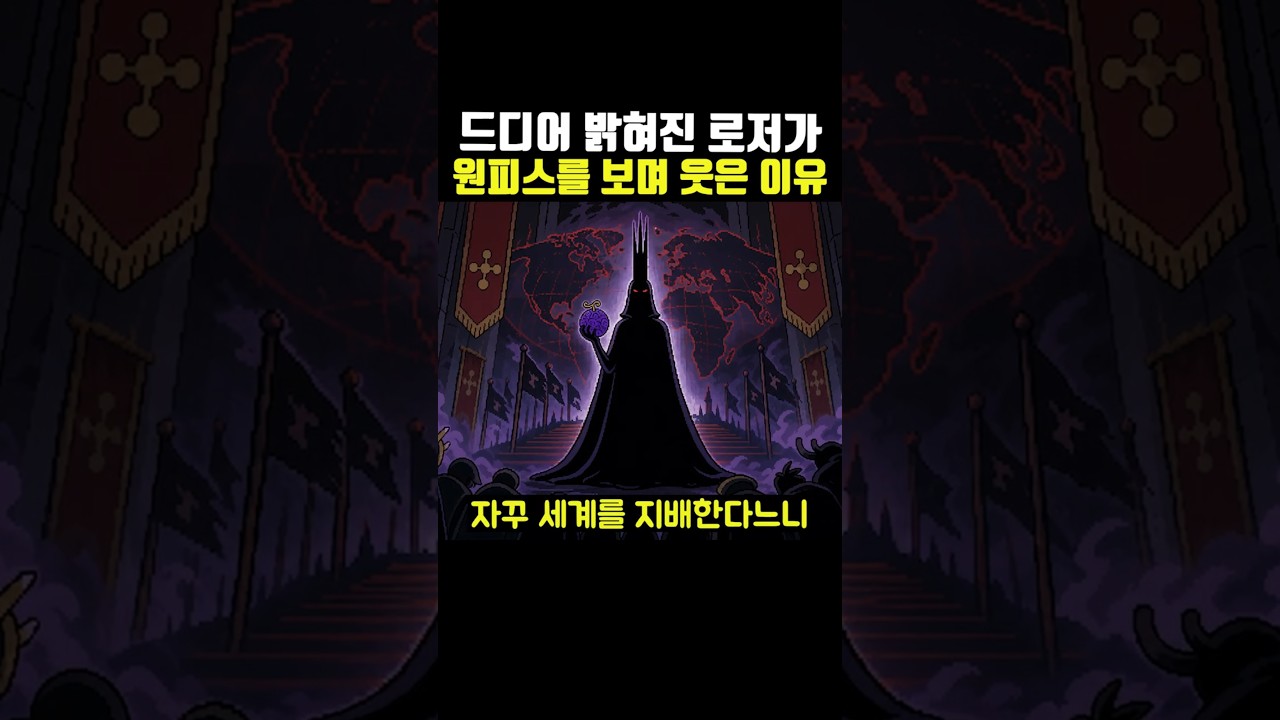 드디어 밝혀진 로저가 원피스를 보며 웃은 이유