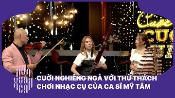 Cười nghiêng ngả với thử thách chơi nhạc cụ của ca sĩ Mỹ Tâm | Cuộc hẹn cuối tuần