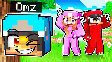 Hiding As Blocks From My Friends in Minecraft!