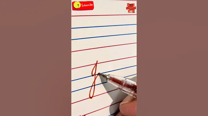 How to write capital letter "J" in cursive || lesson no 38 || @neetatutorials