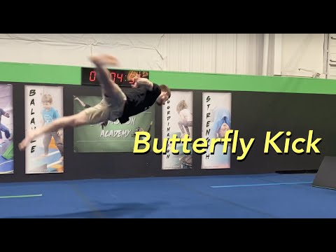 How To Draw A Butterfly Kick