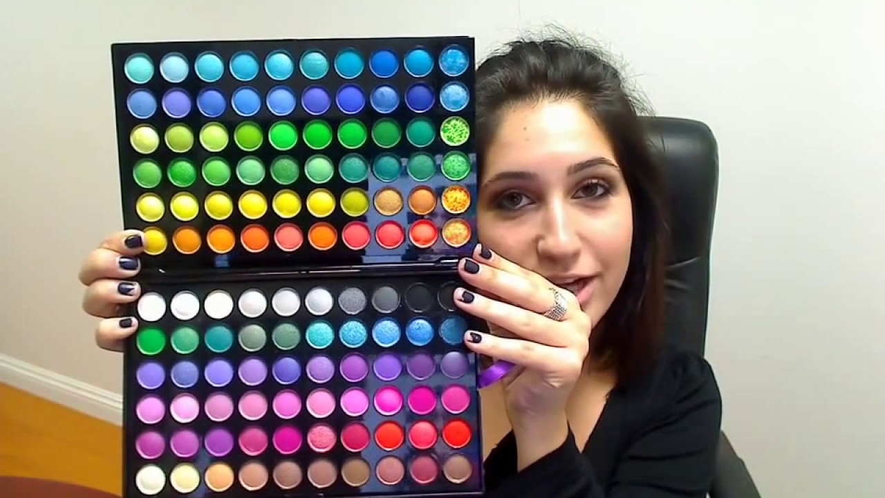 120 Eyeshadow Palette 1st and 2nd Editions - Compare BH Cosmetics