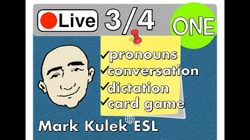 Personal & Reflexive Pronouns + more (live English lesson) | Mark Kulek - ESL