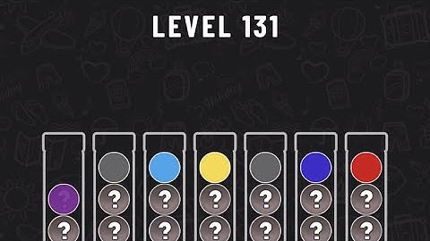 Ball Sort Puzzle Level 131 #ballsortpuzzle #ballsortpuzzlegameplay #puzzlegame #mobilegames