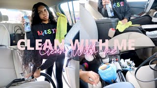 DEEP CLEAN MY CAR WITH ME | VLOGMAS DAY 13