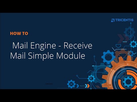 Tricentis Tosca Mail Engine: Receive Mail Simple