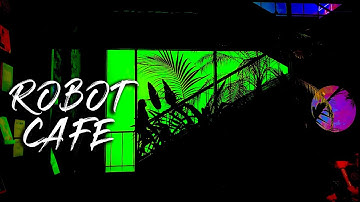 Visiting a Robot Cafe in Seoul, South Korea | Cafes in Korea