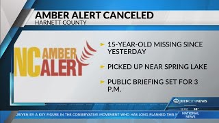 Missing Harnett County teen girl found; Amber Alert canceled