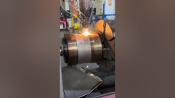 Laser Cladding Metal Parts #3dprinting#lasercladding