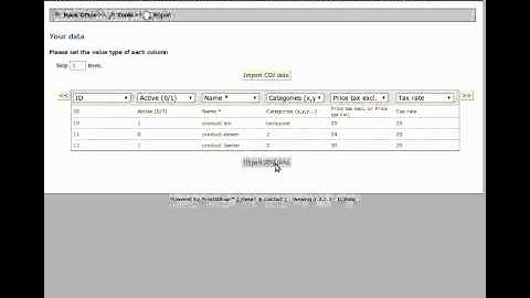 Upload products via csv on prestashop 4 of 4