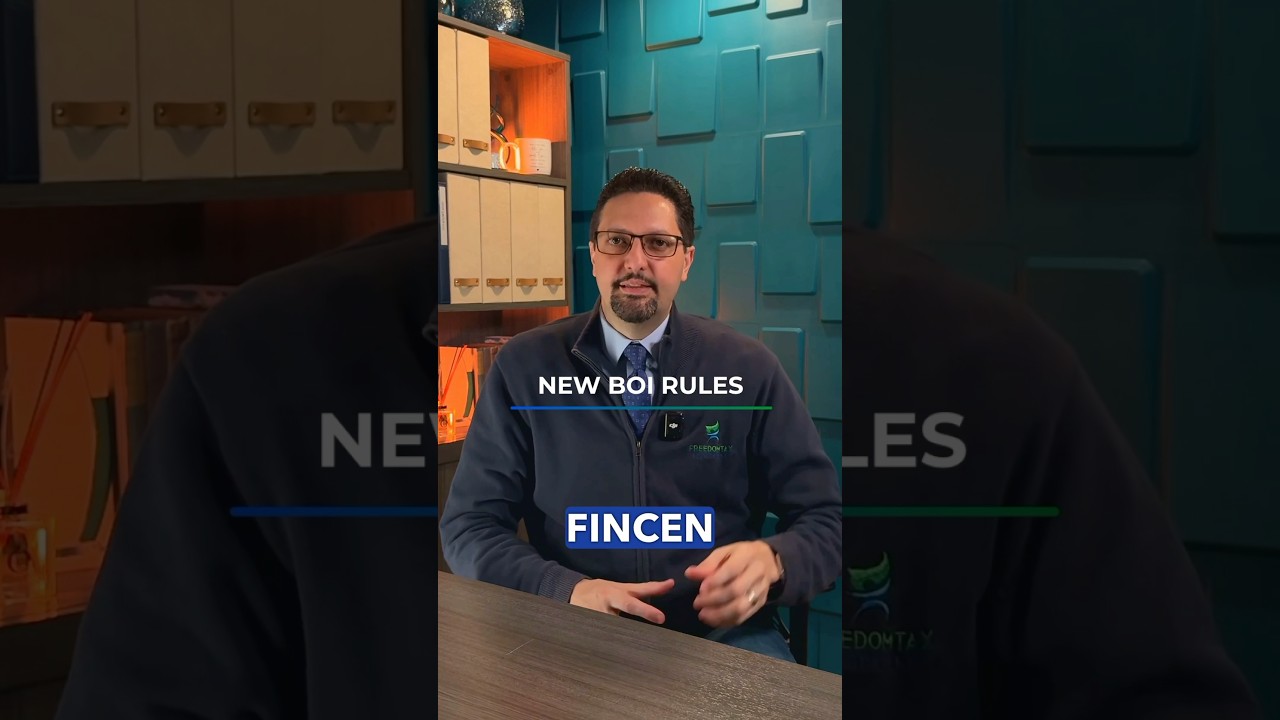New FINCEN BOI Report Rules Published March 21, 2025.  #boireport #fincen