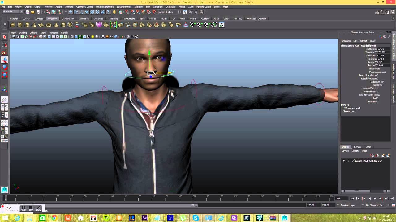 CGI Double Rig test - YouTube