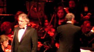 Andrea Bocelli - MSG My Christmas 12/2/10 - "Di quella pira"- Il Trovatore - Verdi HD