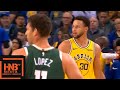 Golden State Warriors vs Milwaukee Bucks 1st Qtr Highlights | 11.08.2018, NBA Season