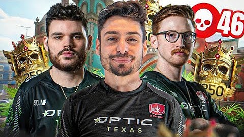 ZOOMAA, SCUMP, BOZE & METHODZ VS TOP 250 RANKED PLAY