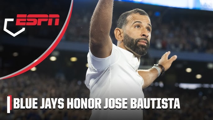 José Bautista signs one-day contract and retires a Blue Jay! 