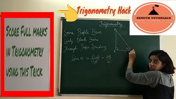 Trick to score full marks in Trigonometry, Class 10