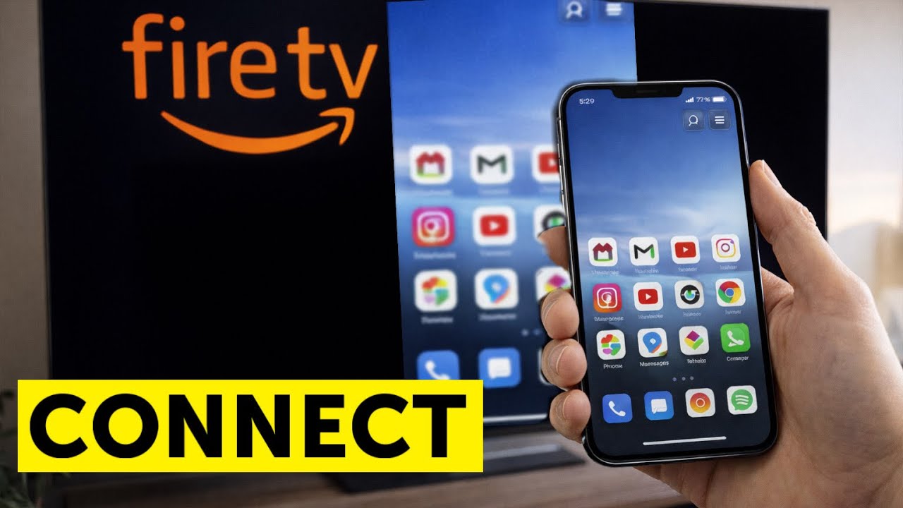 Fire TV Screen Mirroring – How to Connect Phone to TV | Tutorial - YouTube