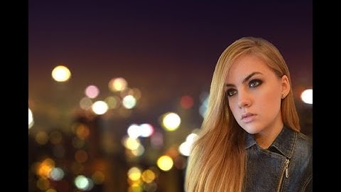 how to create BOKEH effect in photoshop (very easy steps)