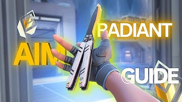 THE ULTIMATE Aim Training guide - valorant