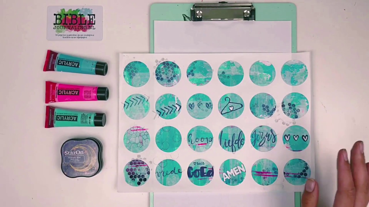 Diy - Je Eigen Stickers Maken | Biblejournaling Nederland - Youtube