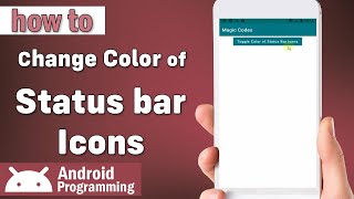 how to change color of status bar icons in android screenshot 4