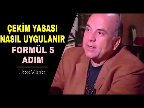 Çekim yasası nasıl uygulanır | Formül 5 adım | Filmden JOE VITALE Secret