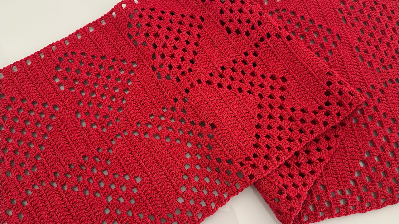 Base para tapetes retangulares em crochê PASSO A PASSO 