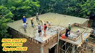 Full Video Step by Step Building a 150m2 House with the lowest cost
