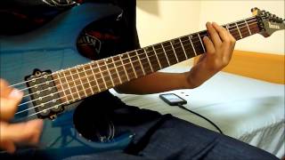 Video thumbnail of "水樹奈々 / POWER GATE (Guitar cover)"