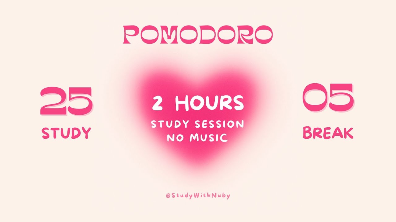 Aesthetic Pomodoro Timer 2 hours | Study With Me (25/5) | Deep Focus ...