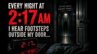 Every Night at 2:17 AM, I Hear Footsteps Outside My Door… | Scary Story