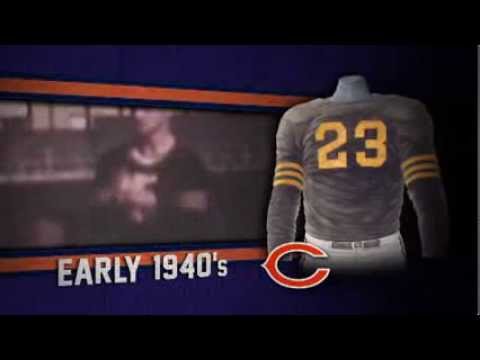 bears jersey history