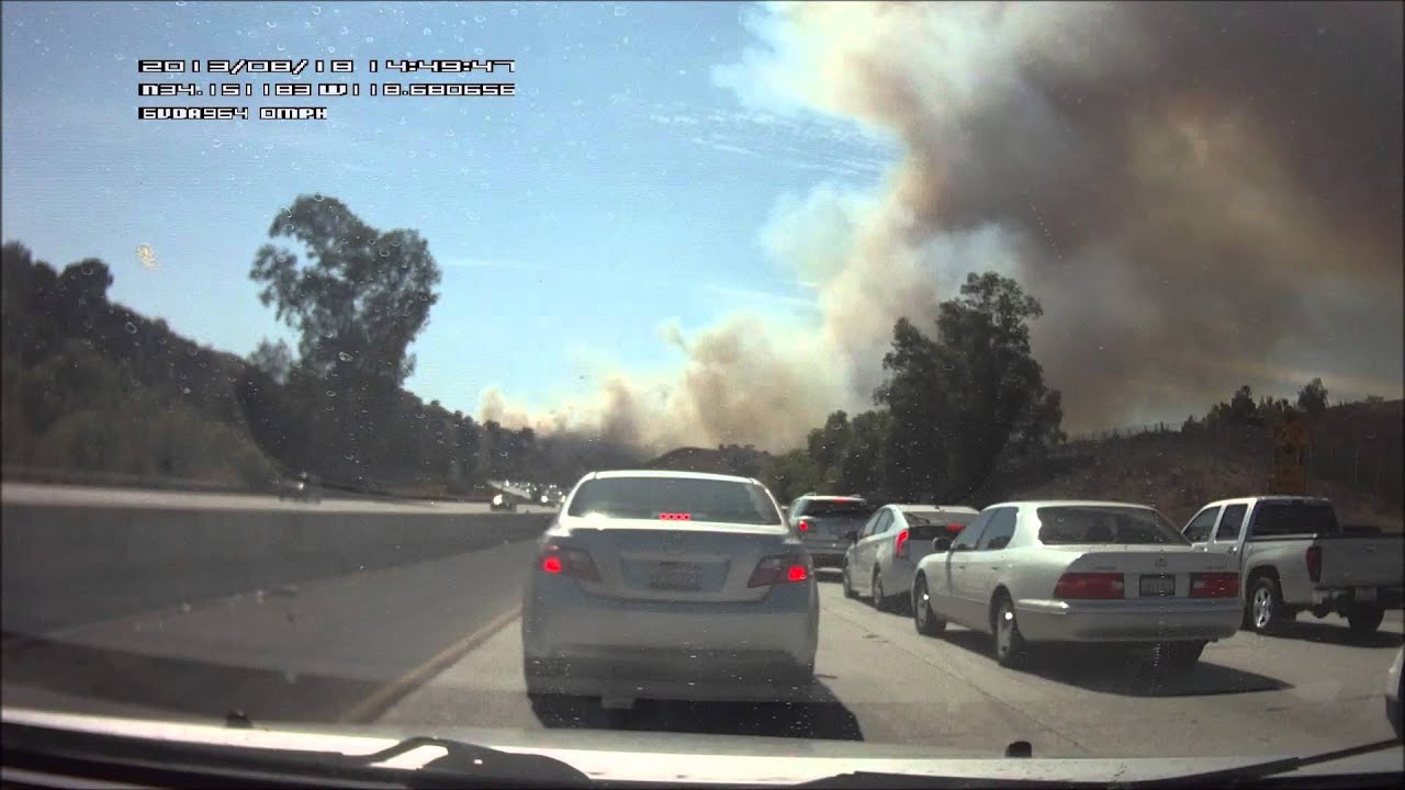 Most under control fire in Calabasas.
