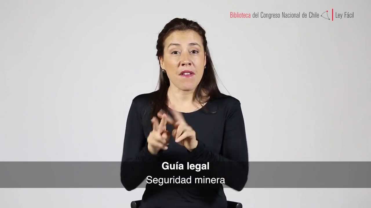 señas con las manos significado Guía legal en lengua de señas: Seguridad minera