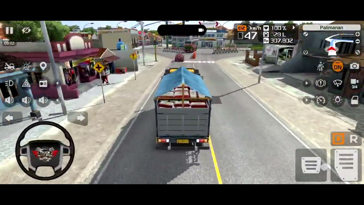 Truck simulator indonesia game