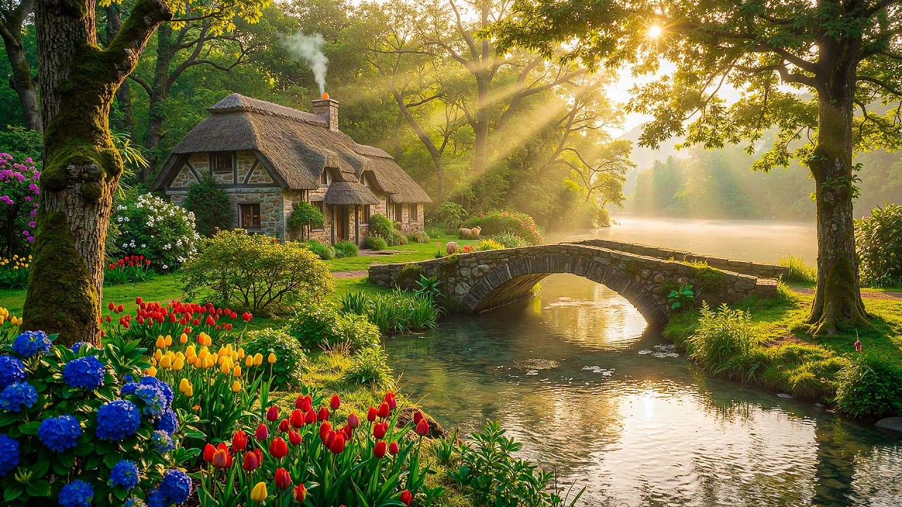 Успокаивающая расслабляющая музыка для ума 🌿Фортепианная музыка и звуки природы для расслабления