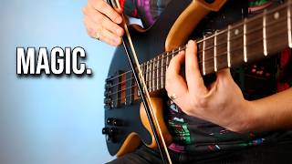 The Unreal Beauty Of Bass Guitar Played With A Bow