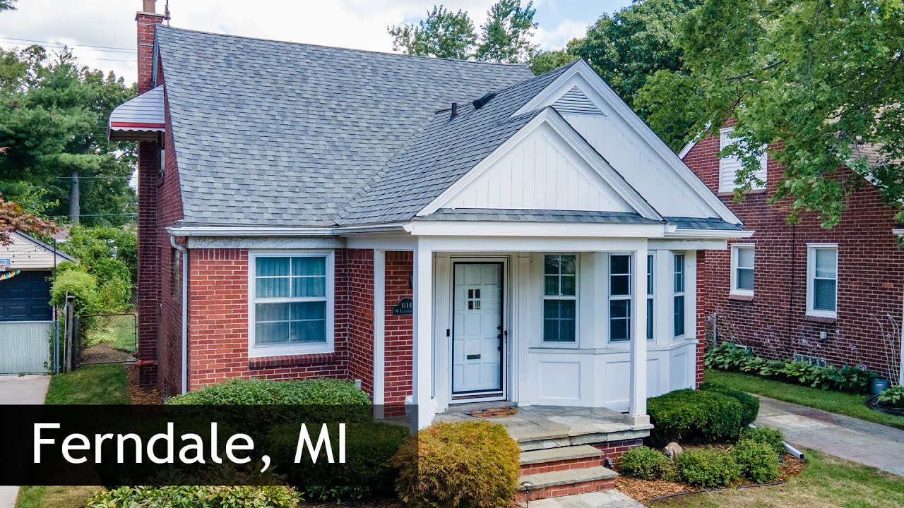Tour of 1114 W Lewiston Ave | Ferndale, MI Real Estate & Homes