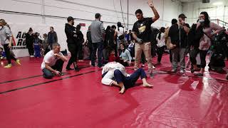 Brandons 2nd ever BJJ competition match
In house tournament between a few gyms and we thought itd be a good opportunity for Brandon to give competing a shot. He went 3-1 in his group (age, weight & belt) and won gold overall, even though he was tied for smallest kid in the group.
In this clip, he scored most of his points in the first half of the match and won. :) Brandons 2nd ever BJJ competition match