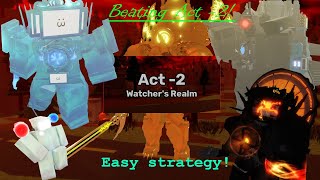 - Beating Act -2 with easy strategy! - (Skibi defense)